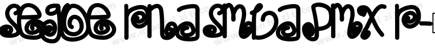 Segoe Rnd Smbd PMX R字体转换